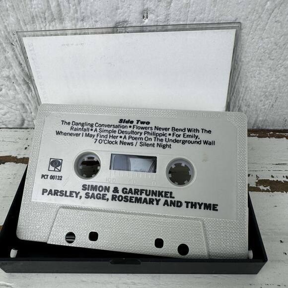 Vintage Simon and Garfunkel: Parsley, Sage, Rosemary and Thyme Cassette Tape - Picture 5 of 6